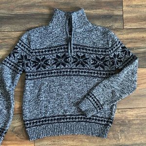 Boys CHAPS 1/4 zip sweater